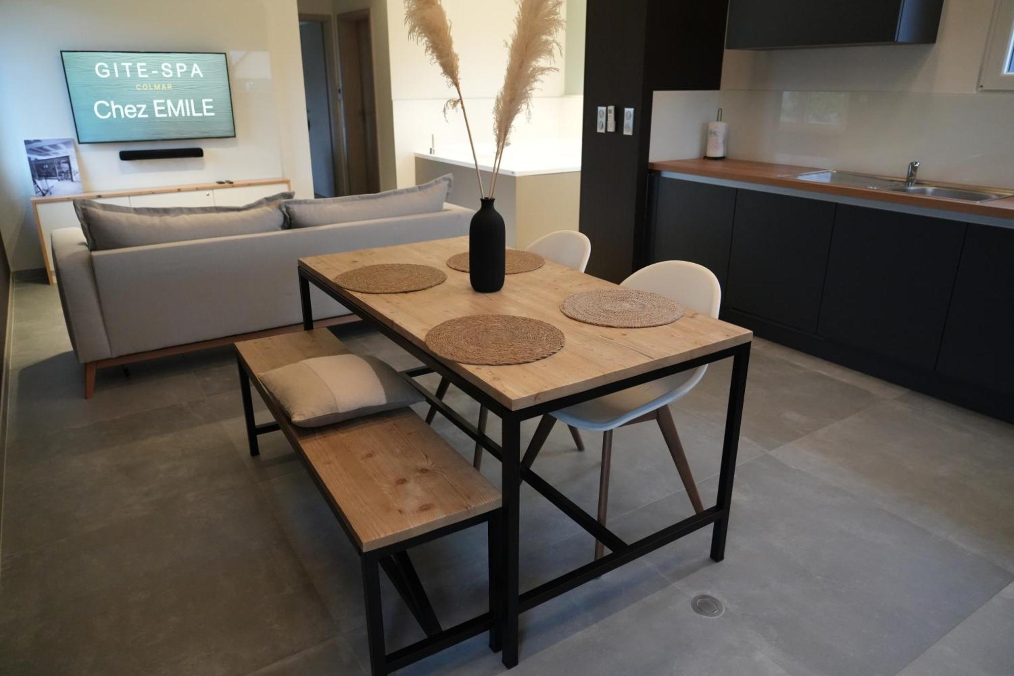Gite Spa L'Atelier Emile - Spa Privatif - 5 Min Colmar Sainte-Croix-en-Plaine Bagian luar foto